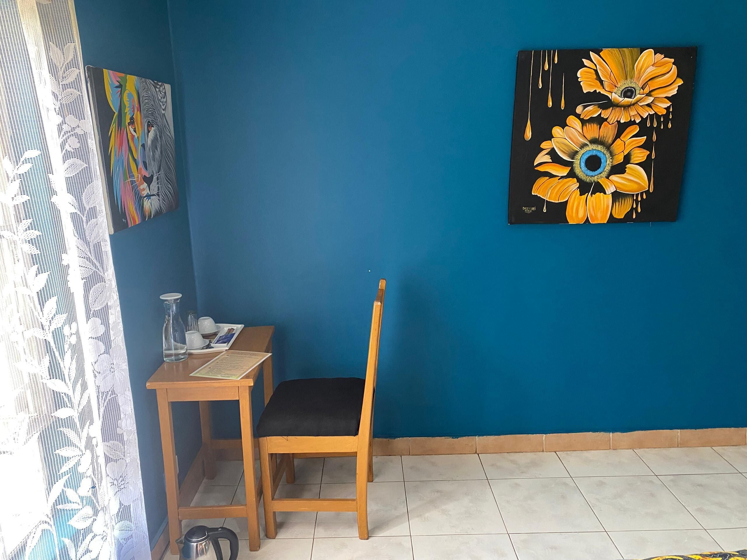Double Room, Garden View | Iron/ironing board, free WiFi, bed sheets