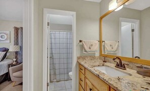 Shower, hair dryer
