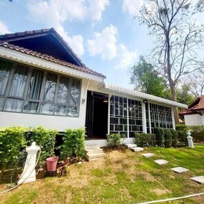 Overnatningsstedets facade