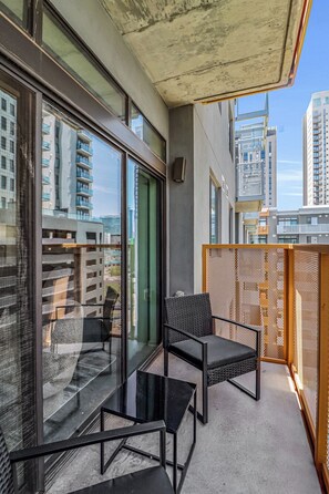 Apartemen Klasik, 2 kamar tidur | Balkon