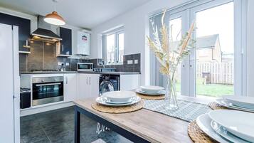 Microwave, oven, stovetop