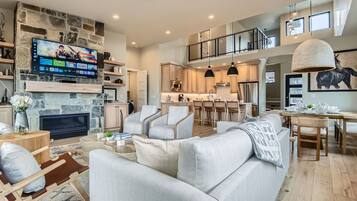 Townhome, 4 Bedrooms | Living area | Smart TV
