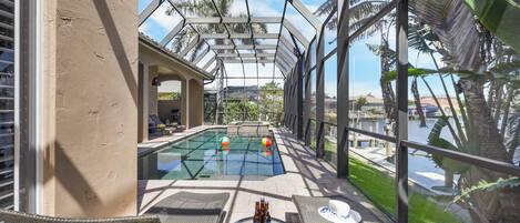 Piscine chauffée