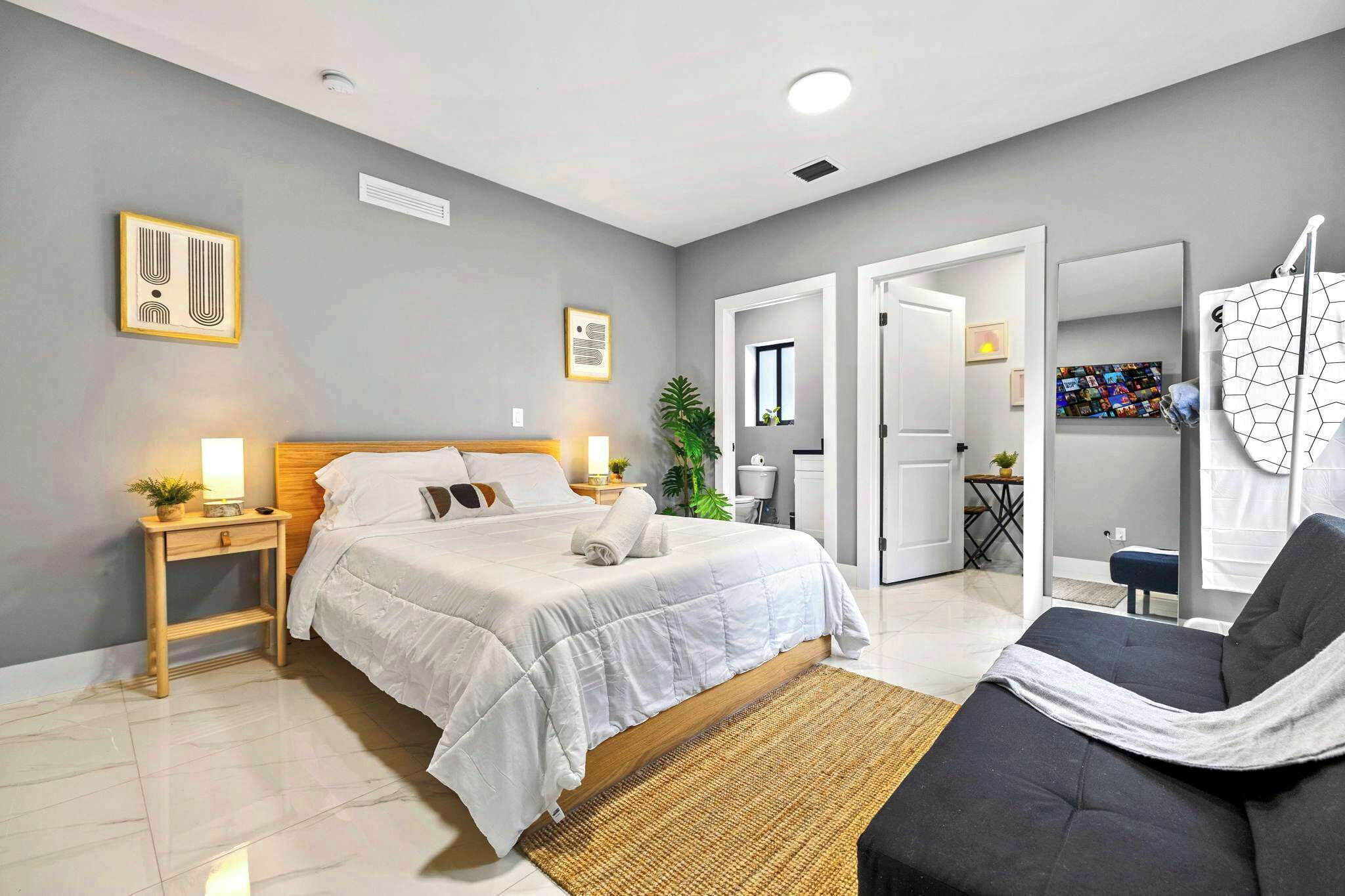 1 bedroom, WiFi, bed sheets