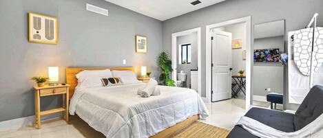 1 bedroom, WiFi, bed sheets