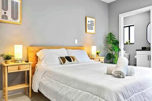 1 多间卧室、WiFi、床单