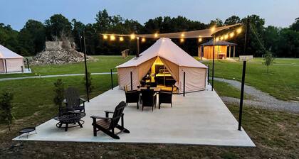 White Oak- Glamping @ The River Bluff Cabins
