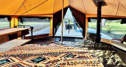 White Oak- Glamping @ The River Bluff Cabins
