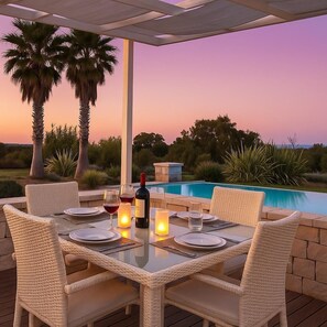 Outdoor dining - Villa Flavia - Luxury Retreat (Polignano a Mare)