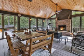 Dining - Hot Tub Nights, Poolside Days at Hearth & Timber (Bridgman)