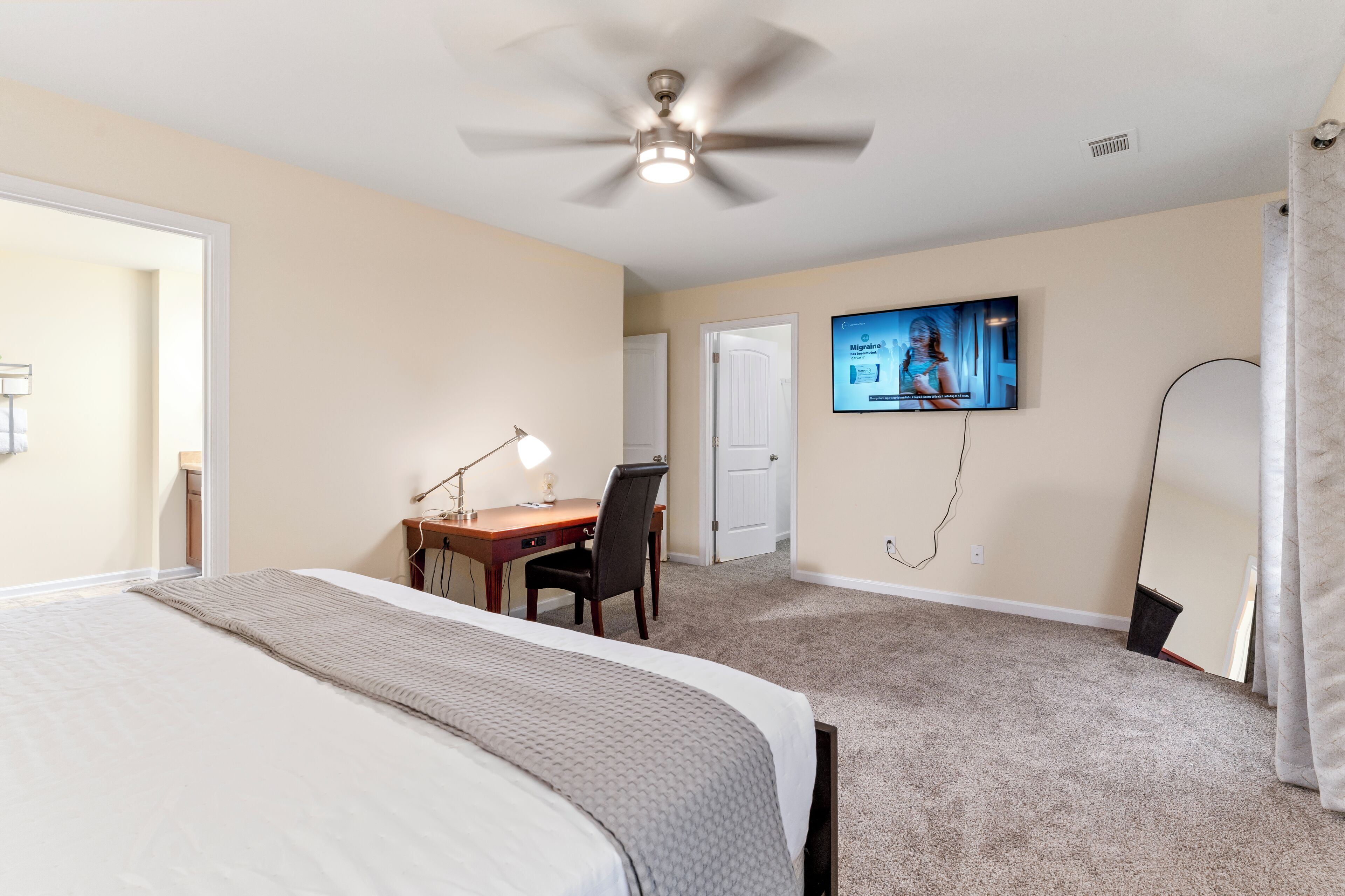 5 makuuhuonetta, silitysrauta/-lauta, Wi-Fi, pääsy pyörätuolilla