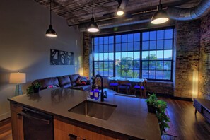 Interior - Chic Ultramodern Loft Suite w/ Designer Features (St. Louis)