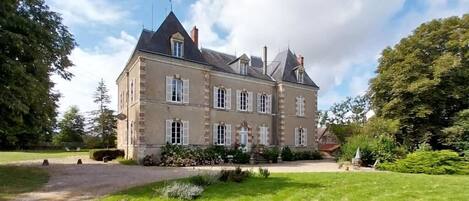 Majoituspaikan julkisivu