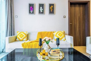 Appartamento, 2 camere da letto, accessibile ai disabili, fumatori | Soggiorno