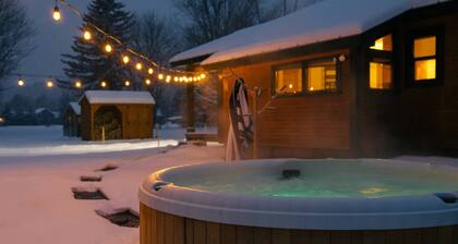 Brookside Cabin + Hot Tub | Woodstock & Killington