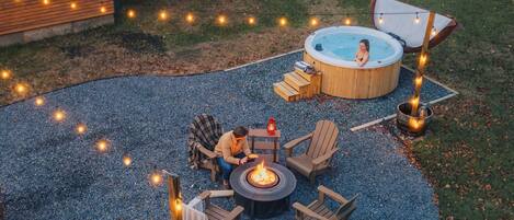 Bañera de hidromasaje exterior