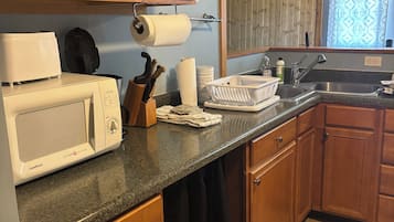 Microwave, oven, stovetop