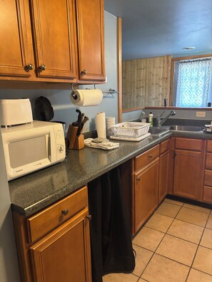 Microwave, oven, stovetop