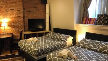 1 bedroom, iron/ironing board, free WiFi, bed sheets
