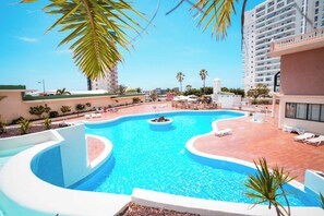Outdoor pool - Sunny Vibes Apartment with Sea View (Adeje)