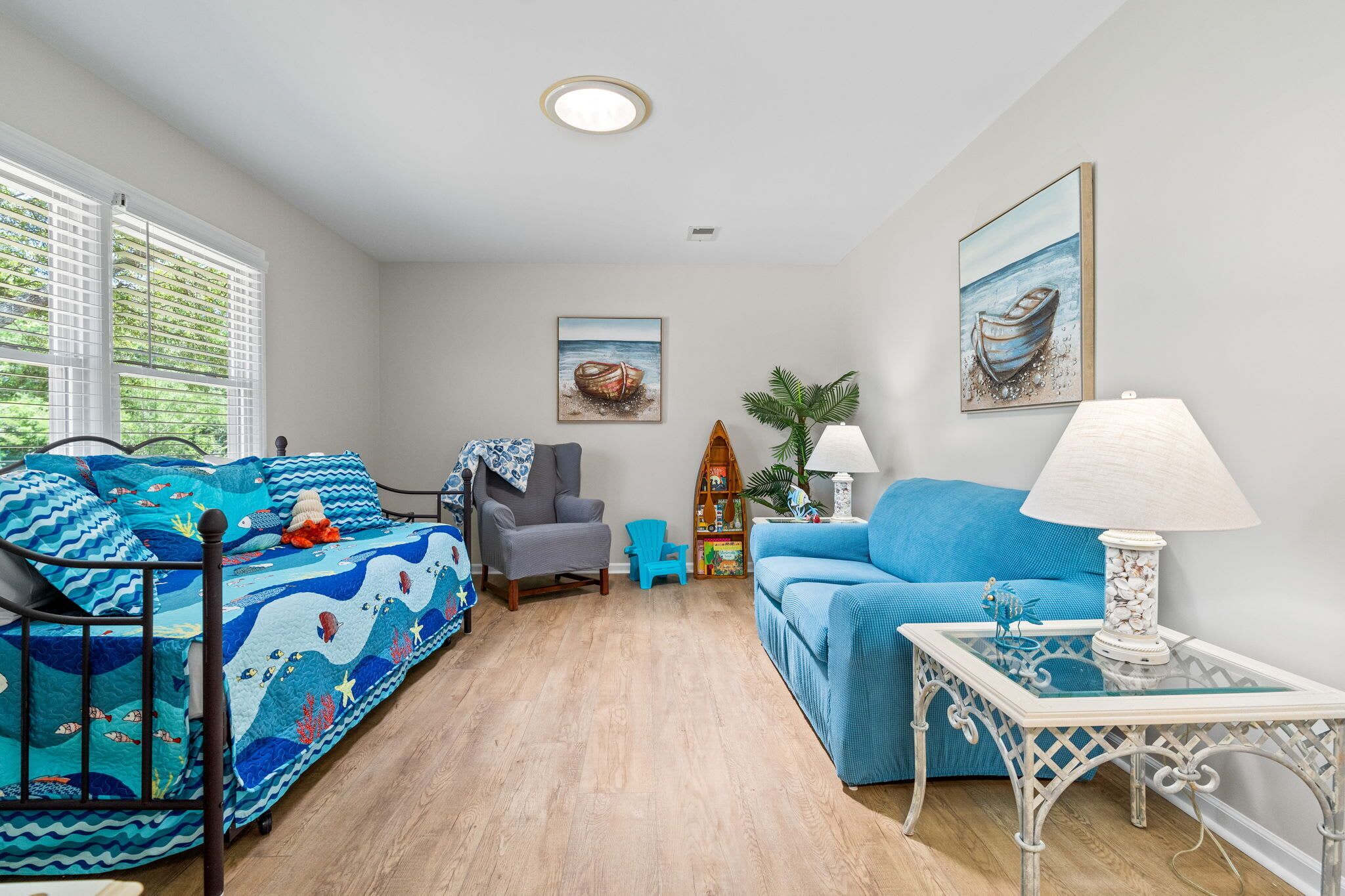 TV, video games, books, offices