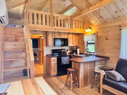 Charming 3-bedroom cabin with WiFi and AC in soothing Ely