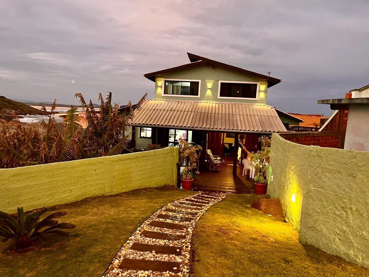 Fachada da propriedade