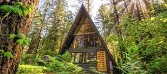 Modern A-Frame - Hot Tub - Forest Escape