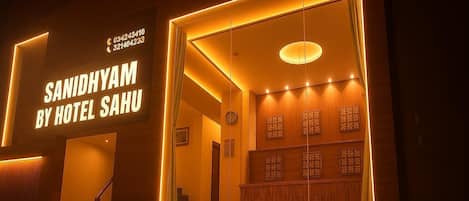 Voorkant van accommodatie