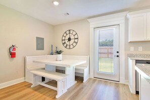 Dining - Steps from the Sand - New 3BR Beach Cottage Near Keesler AFB & Gulf Fun (Biloxi)