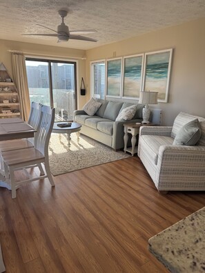 Smart TV, DVD player, books