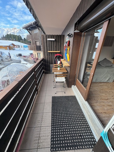 Cosy mountain apartment at the foot of the slopes for 4 people + 1 baby