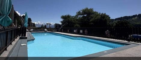 Außenpool, beheizter Pool
