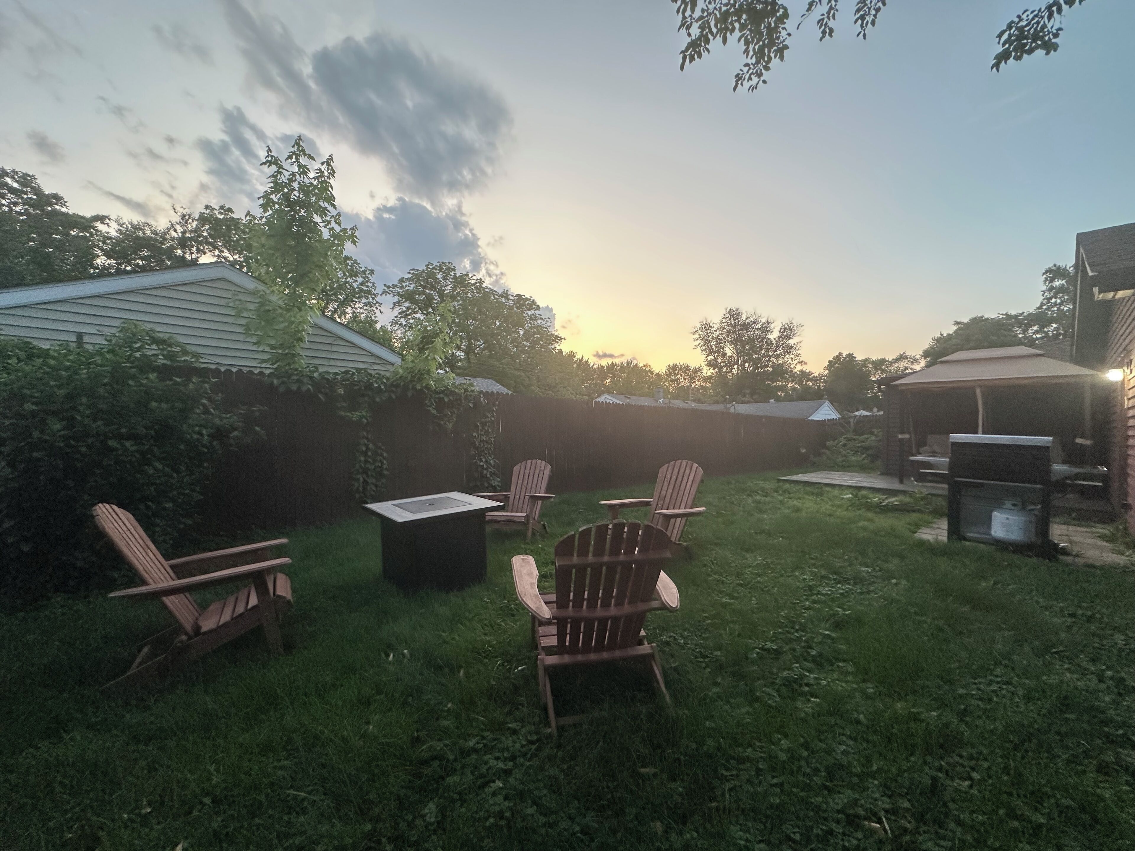 Enceinte de l’hébergement