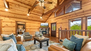 Smart TV, fireplace, foosball - 16 Bedrooms, 2 Heated Pools, 1 Epic Getaway (Sevierville)
