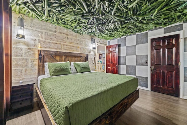 5 chambres, fer et planche à repasser, Wi-Fi, draps fournis