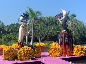 Außenbereich für Bankette