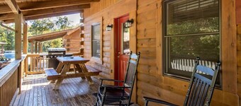 Wilderness Presidential Resort 2 Bedroom 2 Bathroom 1200 sq ft Log Cabin