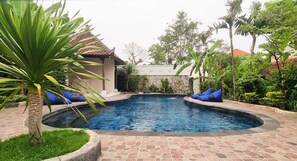 Alberca al aire libre 