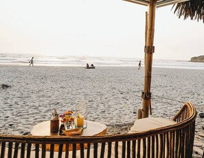 On the beach, beach towels - Tokyo Apartment @Casa Barona at the surf point (Montanita)