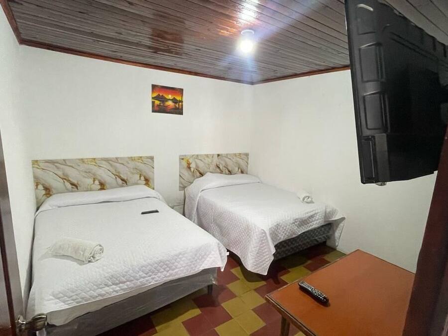 Free WiFi, bed sheets