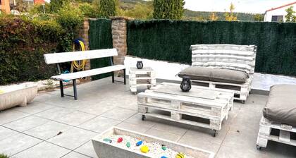 Holiday Home 'Amets' with Mountain Views and Private Garden