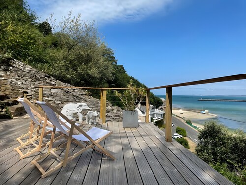 Maison de vacances 'La Maison Du Phare' avec terrasse et jardin privés