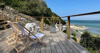 Maison de vacances 'La Maison Du Phare' avec terrasse et jardin privés