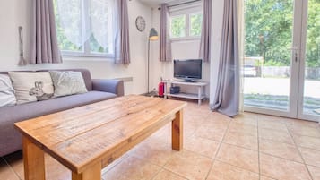 Télévision, table de tennis de table