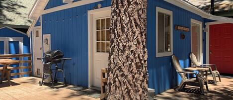 Cabin, Mountain View | Terrace/patio