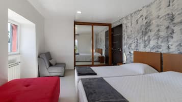 2 habitaciones, wifi gratis y ropa de cama