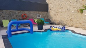 Una piscina climatizada