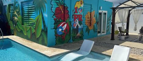 Alberca al aire libre