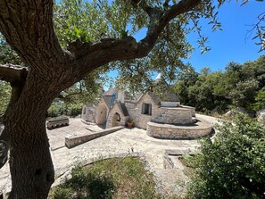 Property grounds - 15' to Monopoli, 10' to Capitolo Sea, 10/20' to all places in Valle D'Itria (Puglia)